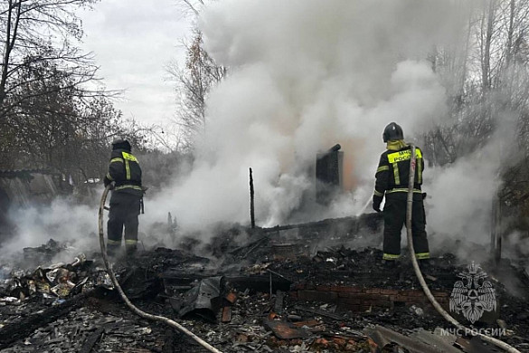 На пожаре в Ивановском районе погиб пенсионер